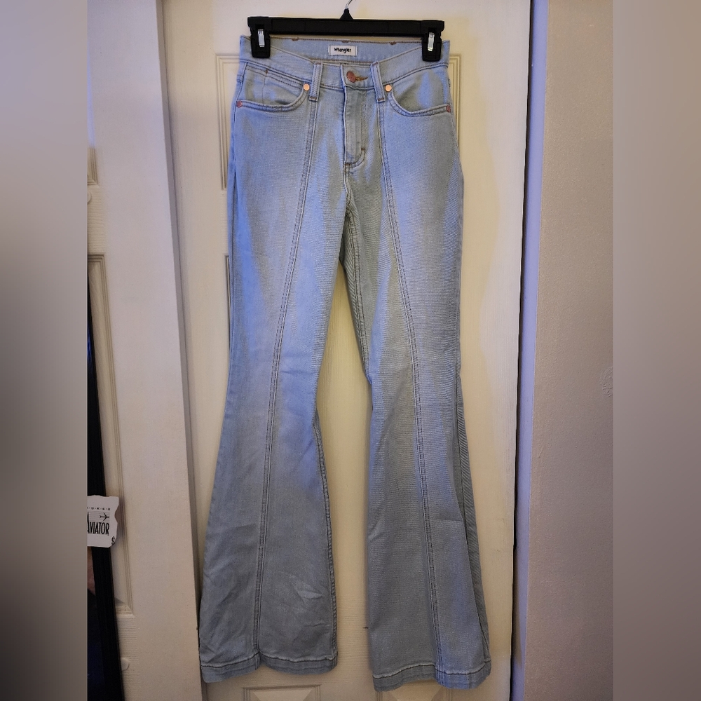 Wrangler high rise flare jeans